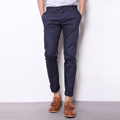 Navy Blue Formal Trouser For Men | Office Wear Pants For Men – Dilutee India